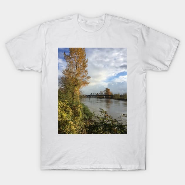 Snohomish River In Washington T-Shirt by KirtTisdale